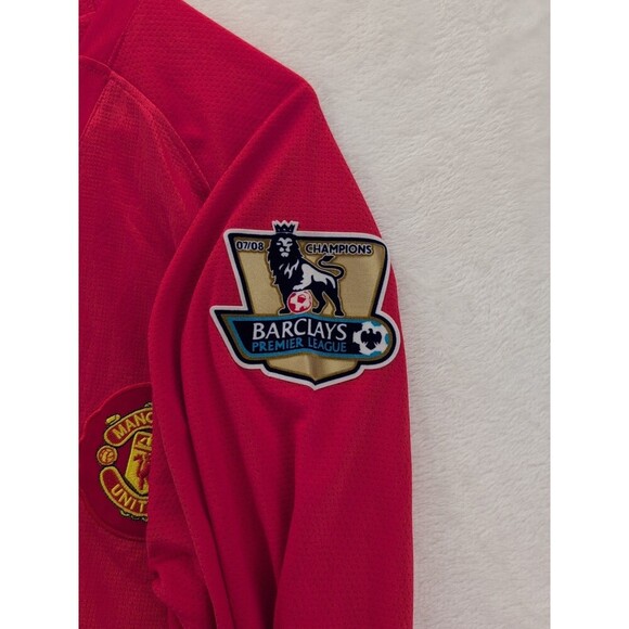 Cristiano Ronaldo #7 Manchester United NikeFIT Long Sleeve Jersey XL 2008 Final - Picture 12 of 15